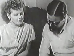 Волосатый бала проникая өзүнүн жаңы башка (1950-жылдарда Винтаж)